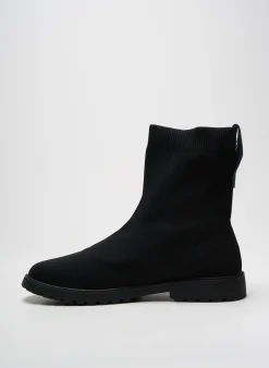 Bottines/boots Yaya Noir Talon Plat Jusqu'à 3cm