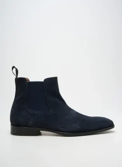 Bottines/boots Yves Saint Clair Bleu Talon Bas