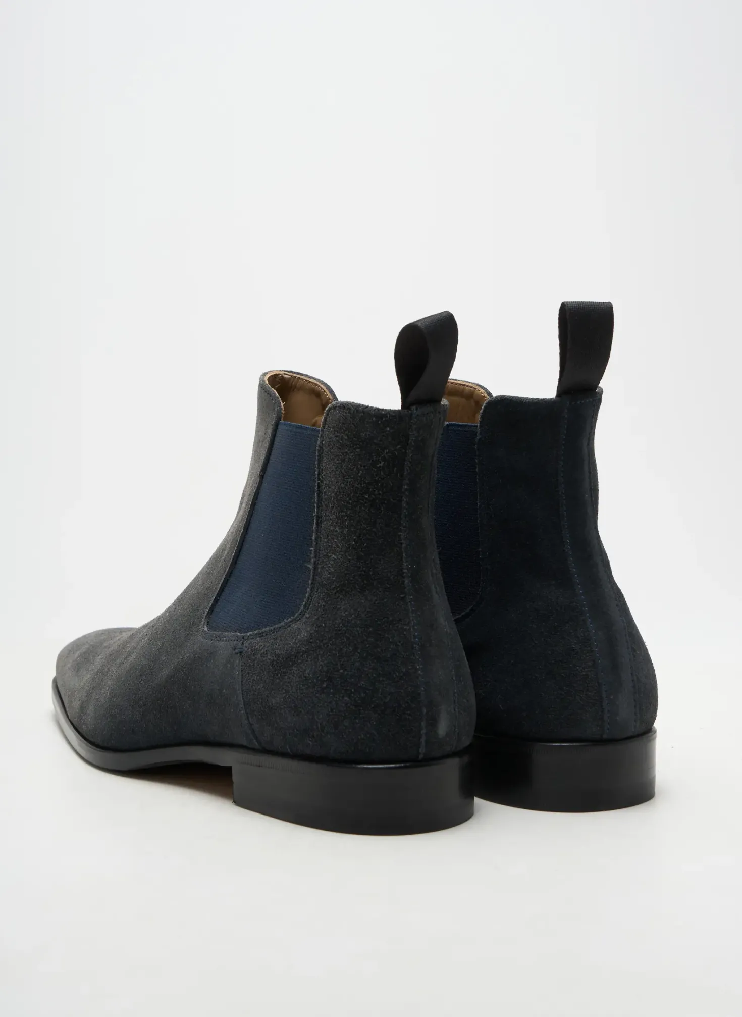 Bottines/boots Yves Saint Clair Bleu Talon Bas
