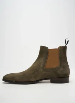 Bottines/boots Yves Saint Clair Bleu Talon Bas