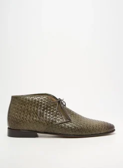 Bottines/boots Yves Saint Clair Vert Talon Bas