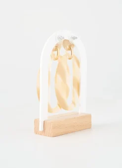 Boucles D’oreilles Blow Beige