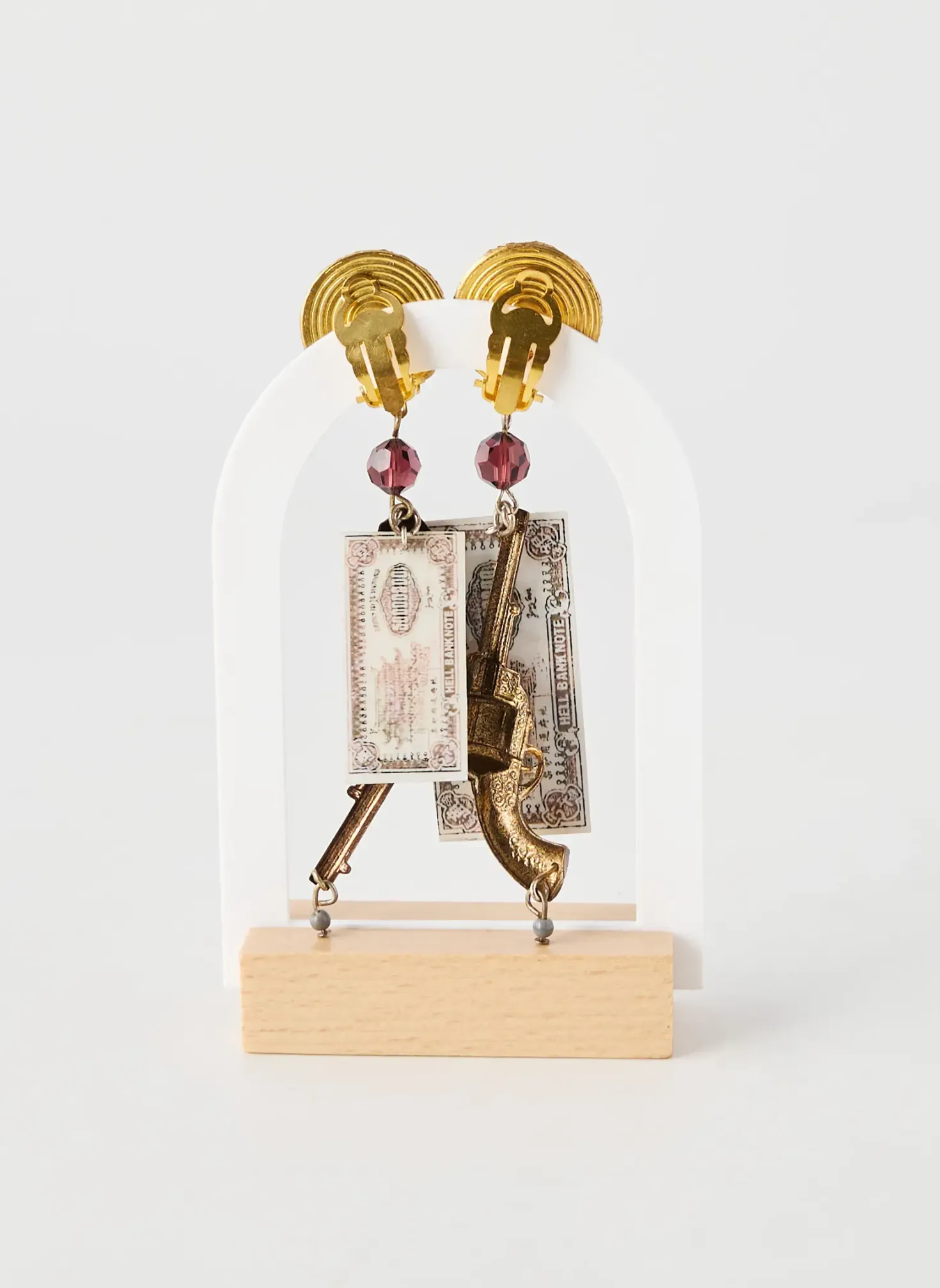 Boucles D’oreilles Jean Daniel Brami Or