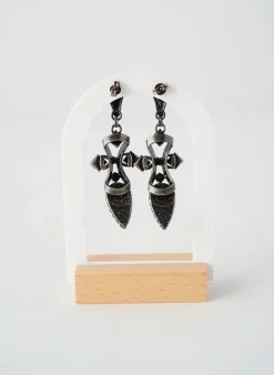 Boucles D’oreilles Konplott Noir
