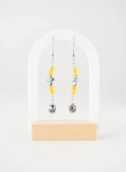 Boucles D’oreilles Tata Gisele Jaune