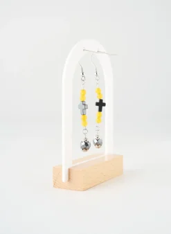 Boucles D’oreilles Tata Gisele Jaune