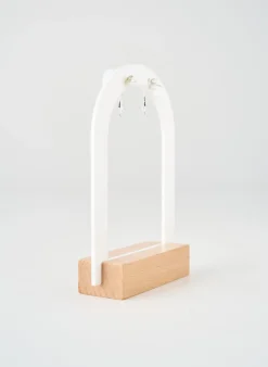 Boucles D’oreilles Tata Gisele Blanc
