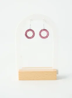 Boucles D’oreilles Tata Gisele Rose