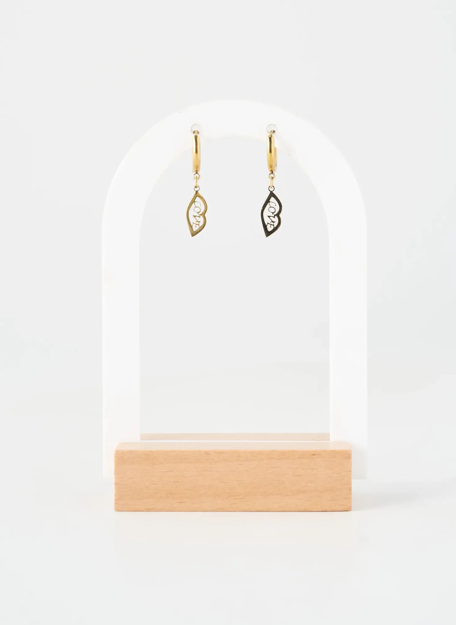 Boucles D’oreilles Zag Or