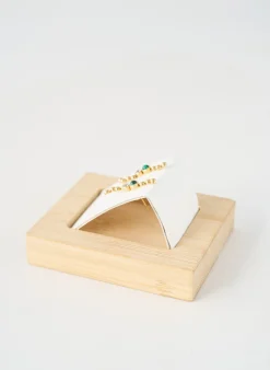 Boucles D’oreilles Zag Vert