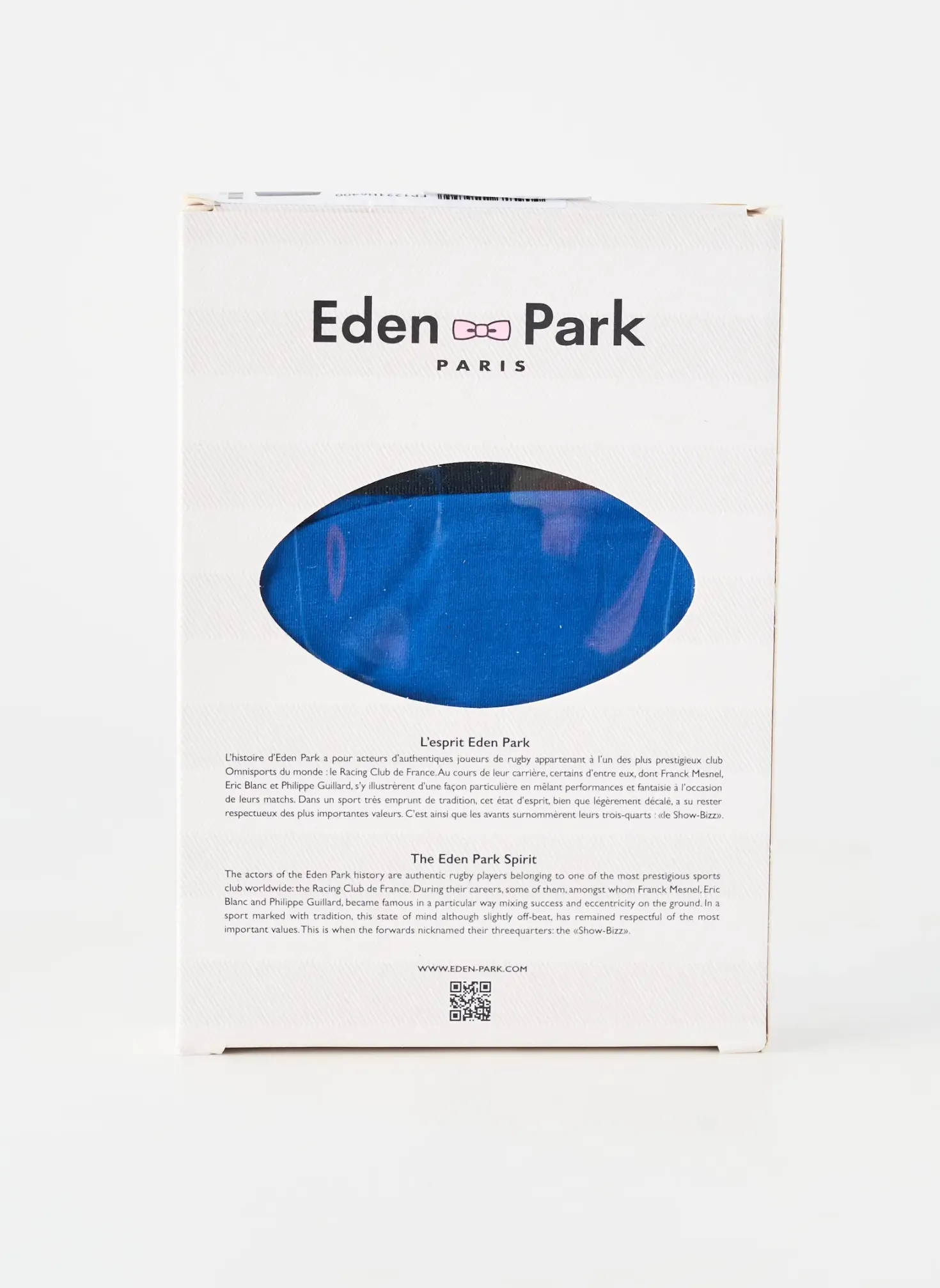 Boxer Eden Park Bleu