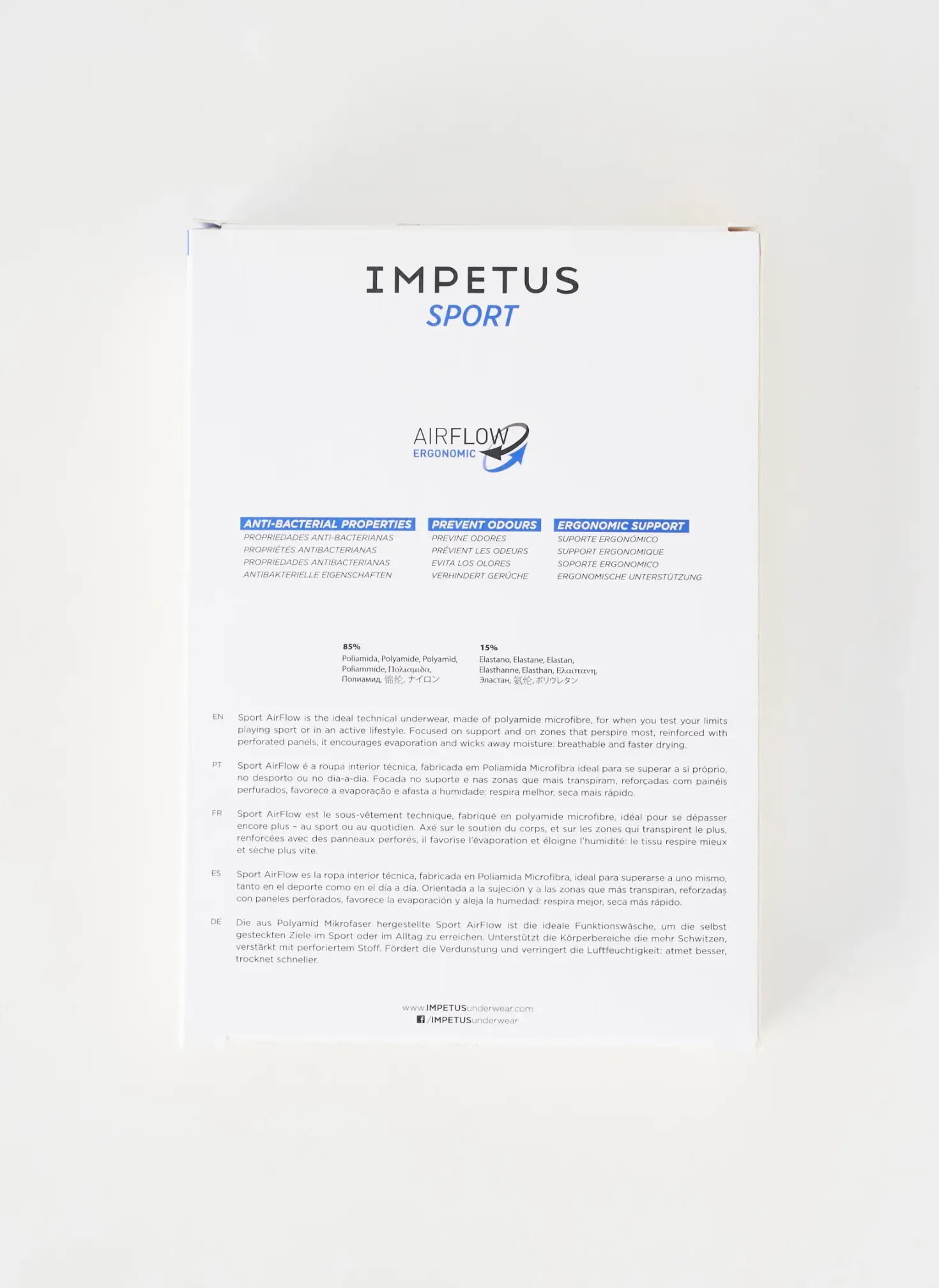 Boxer Impetus Bleu