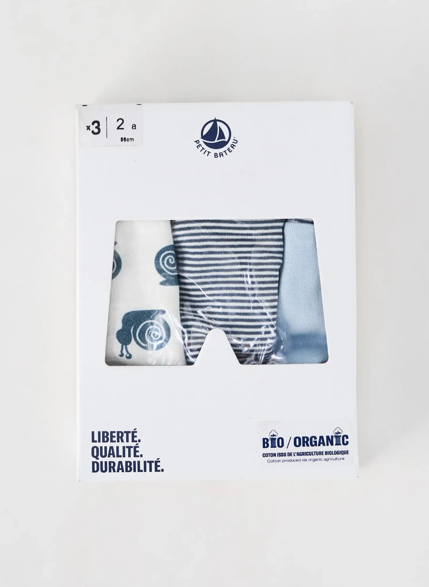 Boxer Petit Bateau Blanc