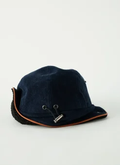 Casquette Béton Ciré Bleu