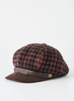 Casquette Herman Marron Fonce