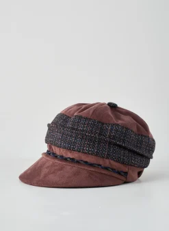 Casquette Taffta Marron