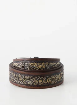 Ceinture Eleventy Marron