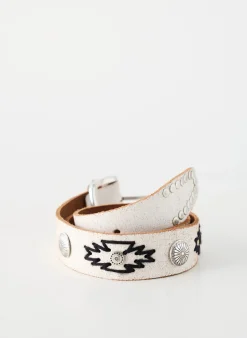 Ceinture Waitz Blanc