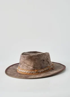 Chapeau Aussie Apparel Marron