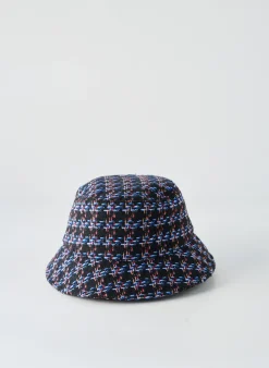 Chapeau Crambes Bleu