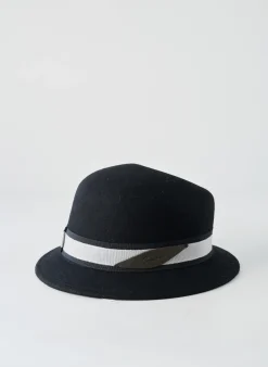 Chapeau Crambes Noir