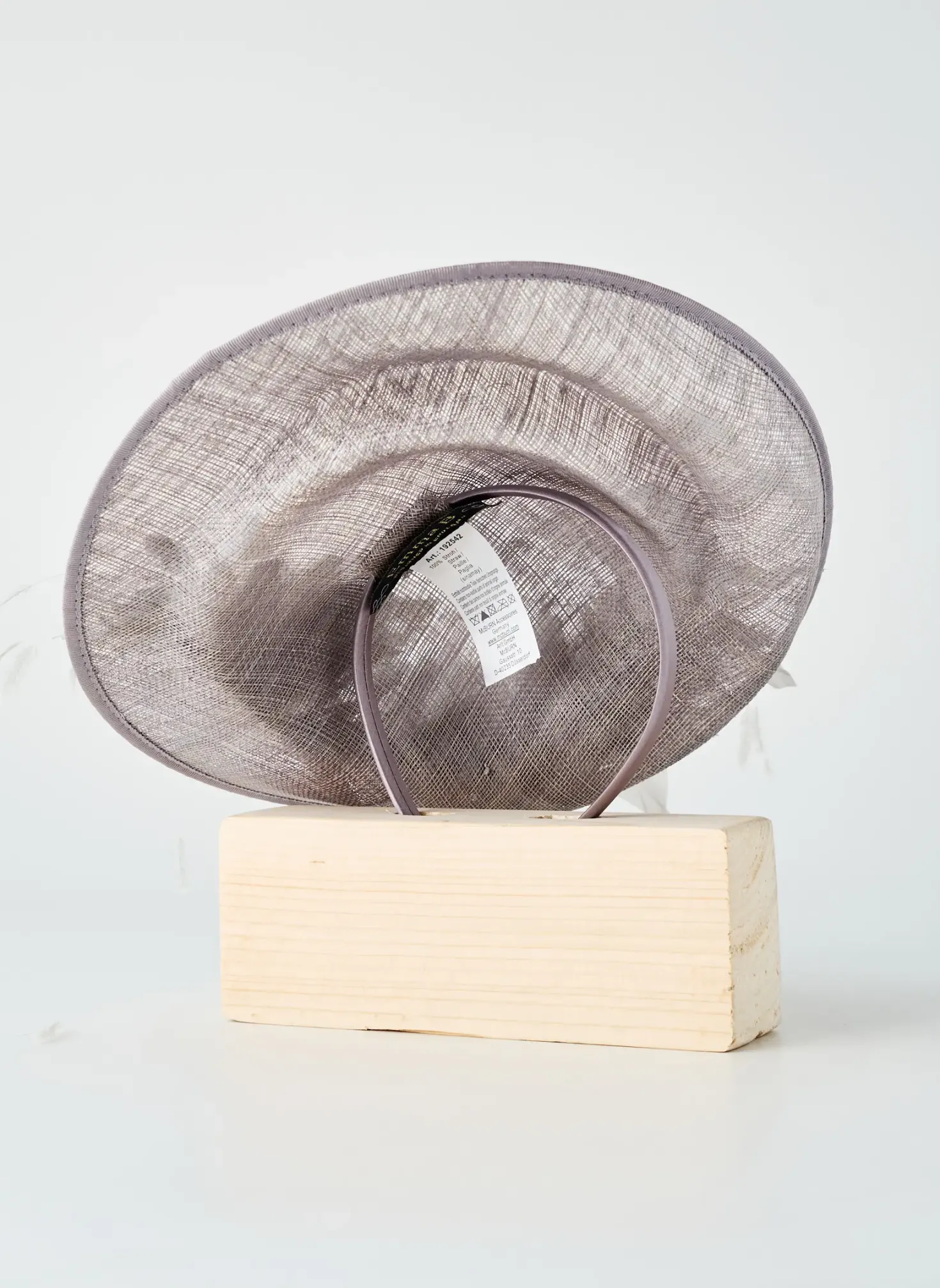 Chapeau Emma B Gris