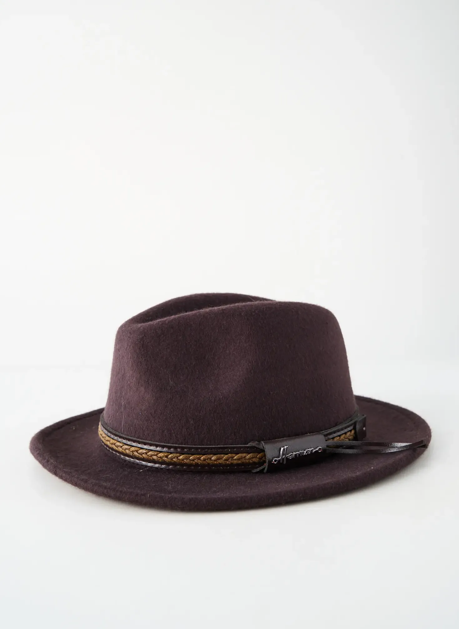 Chapeau Herman Marron