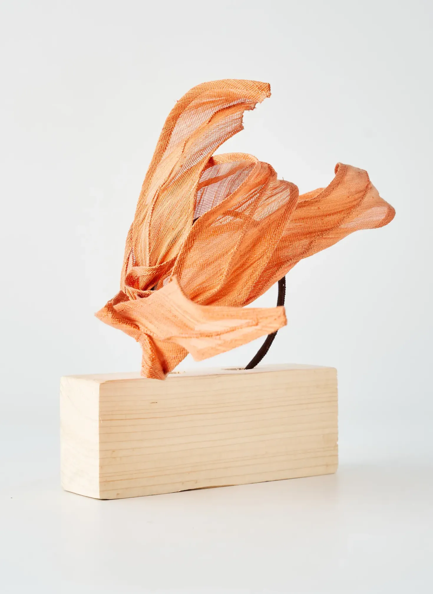 Chapeau Virginie Poisson Orange