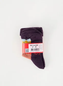 Chaussettes Berthe Aux Grands Pieds Violet
