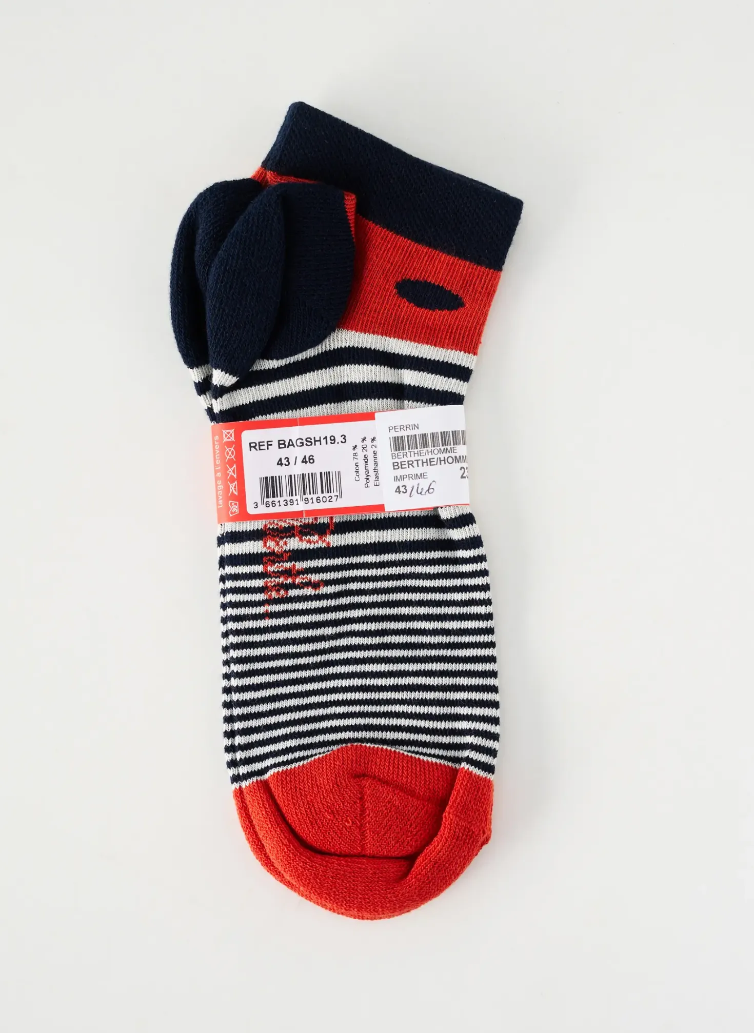 Chaussettes Berthe Aux Grands Pieds Bleu