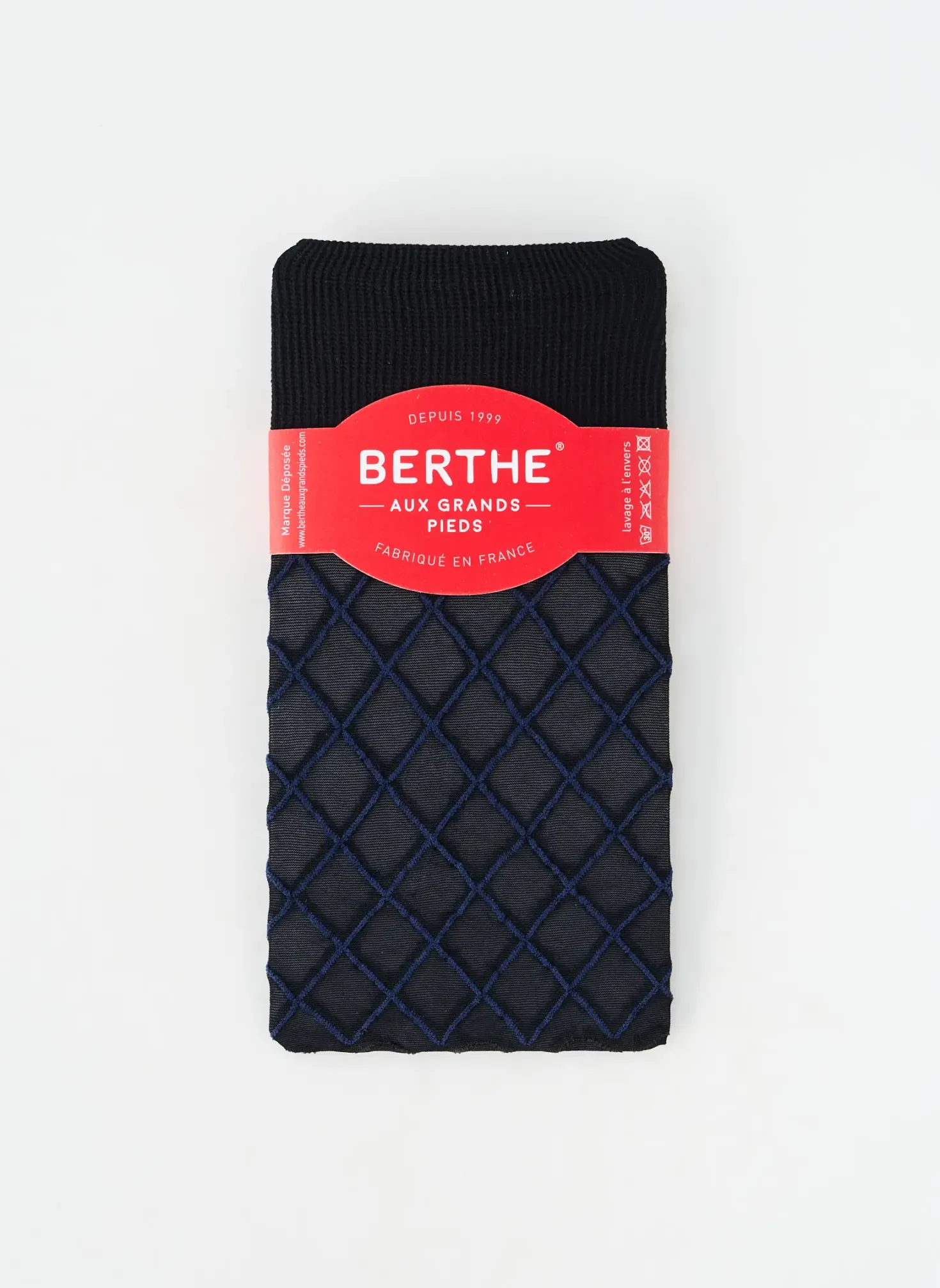 Chaussettes Berthe Aux Grands Pieds Noir