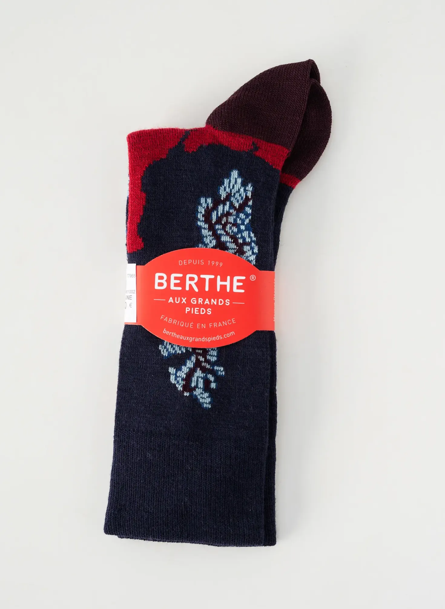 Chaussettes Berthe Aux Grands Pieds Bleu