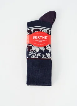 Chaussettes Berthe Aux Grands Pieds Bleu