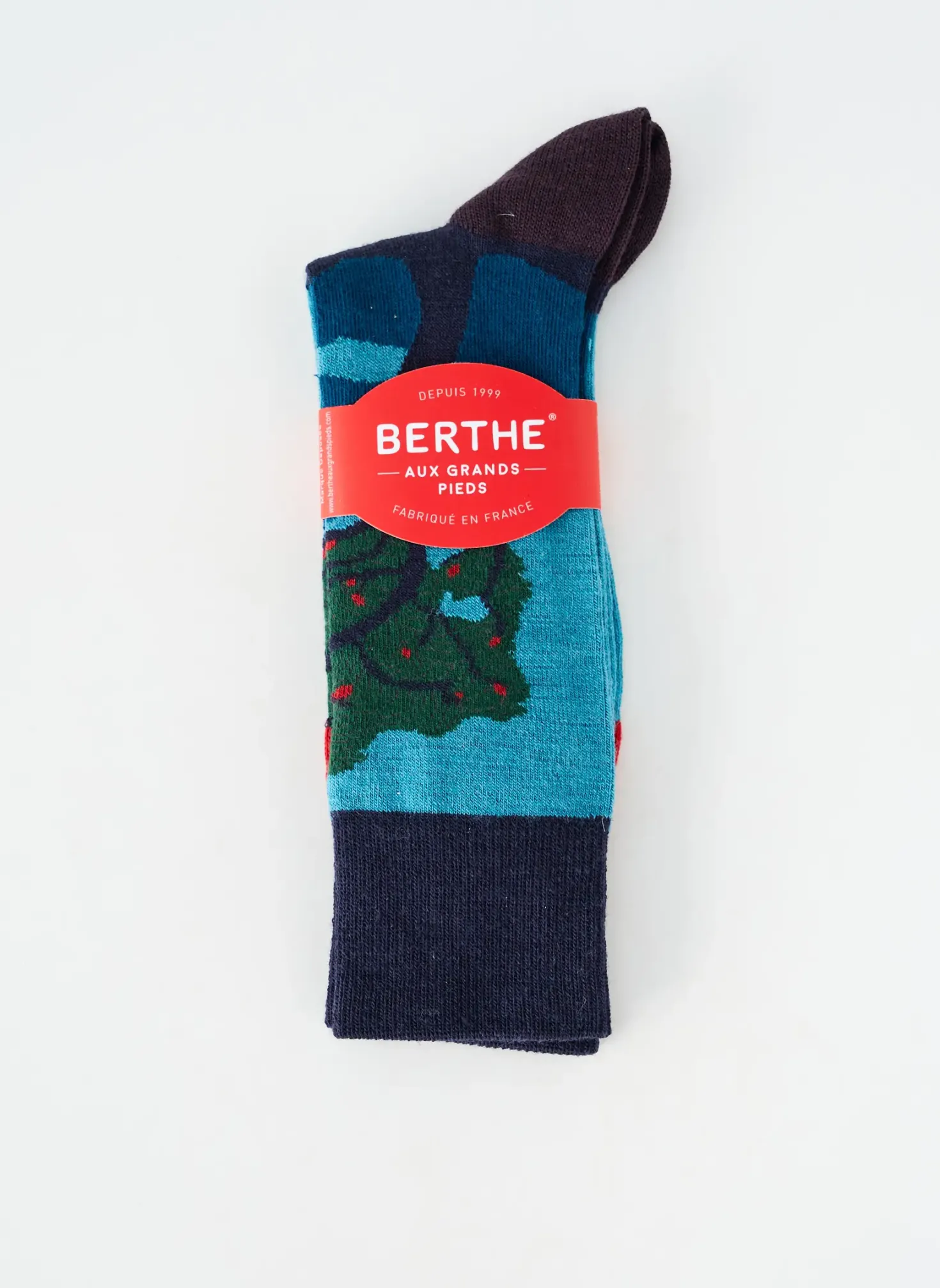 Chaussettes Berthe Aux Grands Pieds Bleu