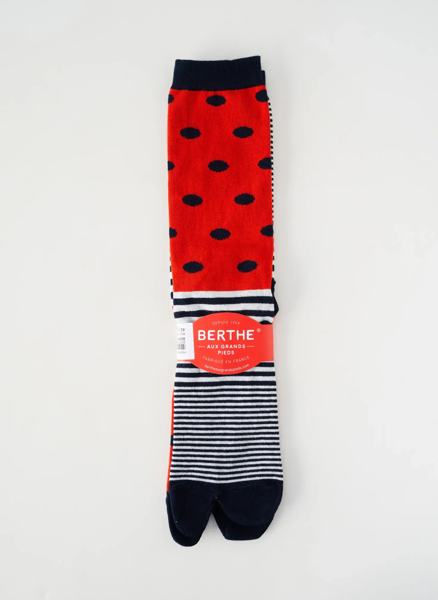 Chaussettes Berthe Aux Grands Pieds Rouge