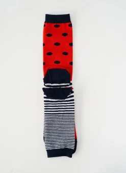 Chaussettes Berthe Aux Grands Pieds Rouge