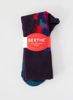 Chaussettes Berthe Aux Grands Pieds Violet
