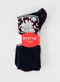 Chaussettes Berthe Aux Grands Pieds Bleu