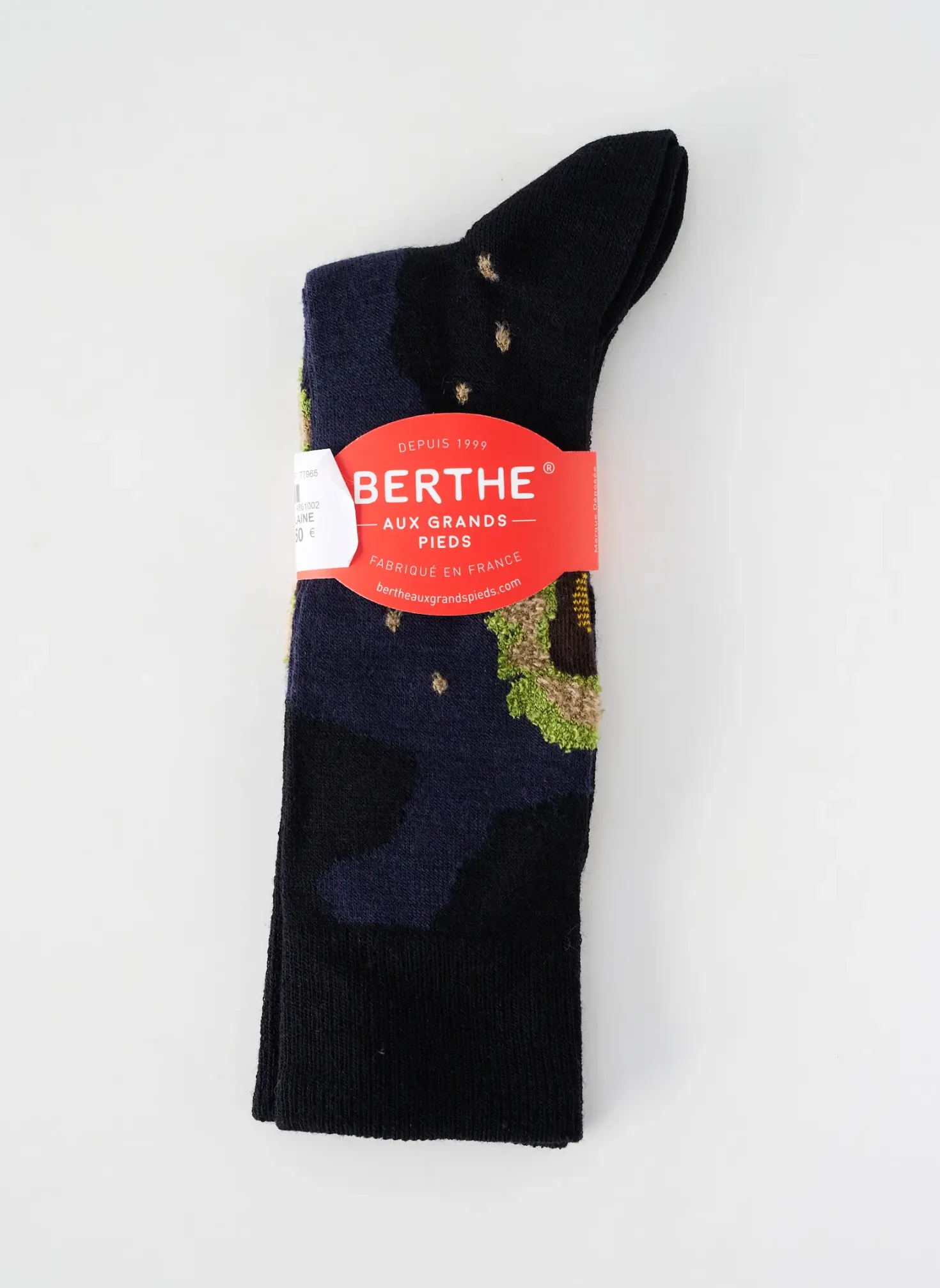 Chaussettes Berthe Aux Grands Pieds Bleu