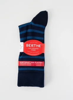 Chaussettes Berthe Aux Grands Pieds Bleu
