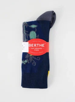 Chaussettes Berthe Aux Grands Pieds Bleu