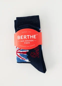 Chaussettes Berthe Aux Grands Pieds Bleu