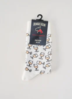 Chaussettes Bonnie Doon Blanc
