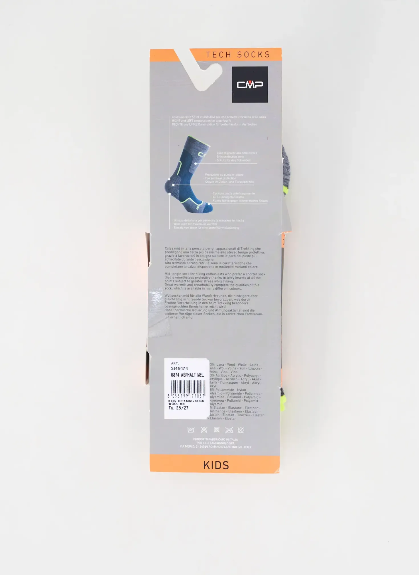 Chaussettes Cmp Gris