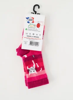 Chaussettes Coccinelle Rose