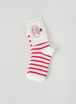 Chaussettes Coudemail Rouge