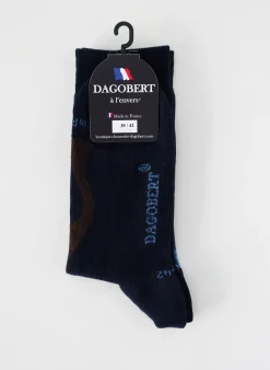 Chaussettes Dagobert A L'envers Noir