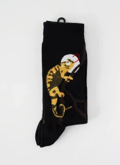 Chaussettes Dagobert A L'envers Noir