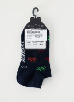 Chaussettes Dagobert A L'envers Bleu