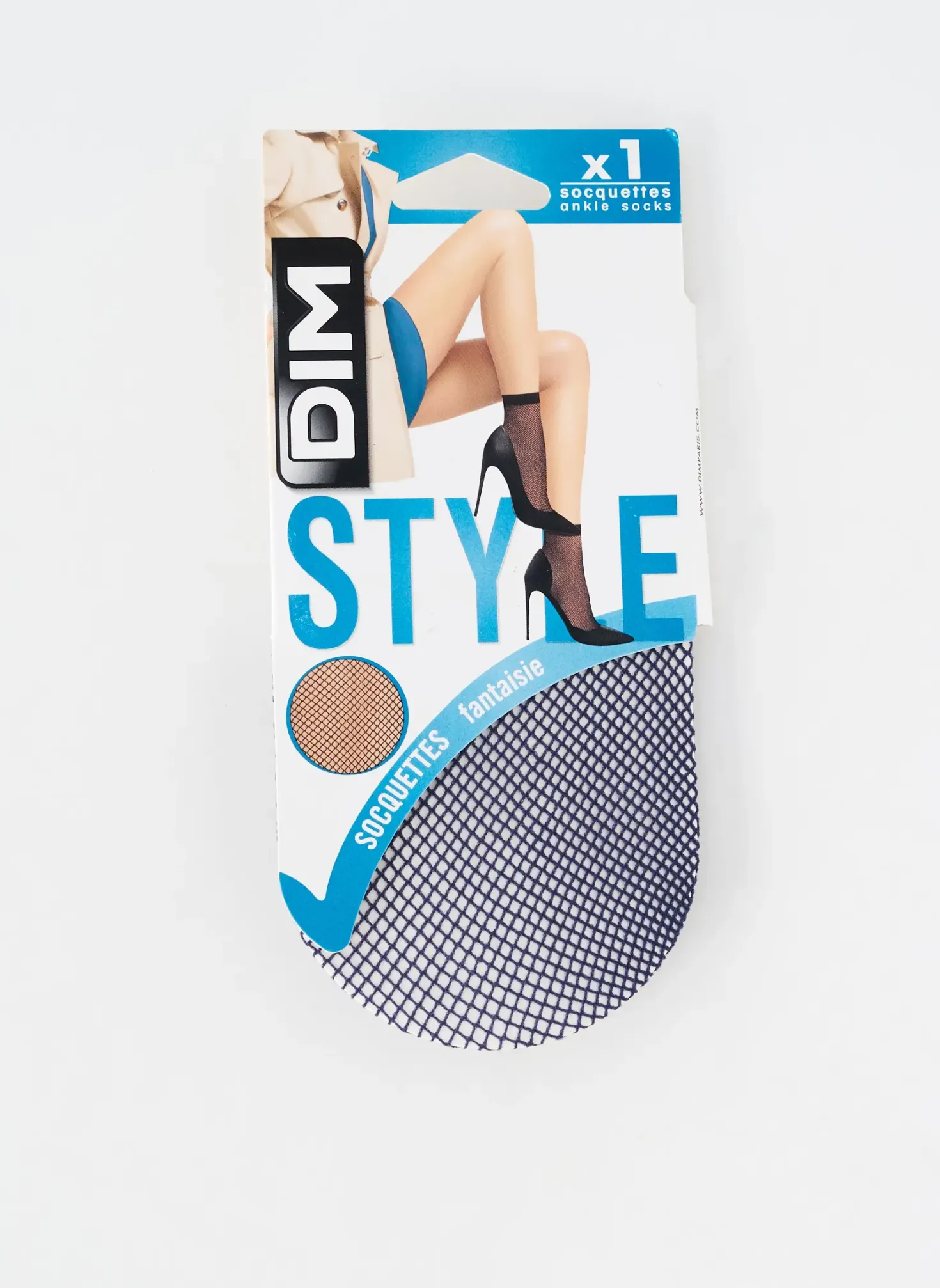 Chaussettes Dim Bleu